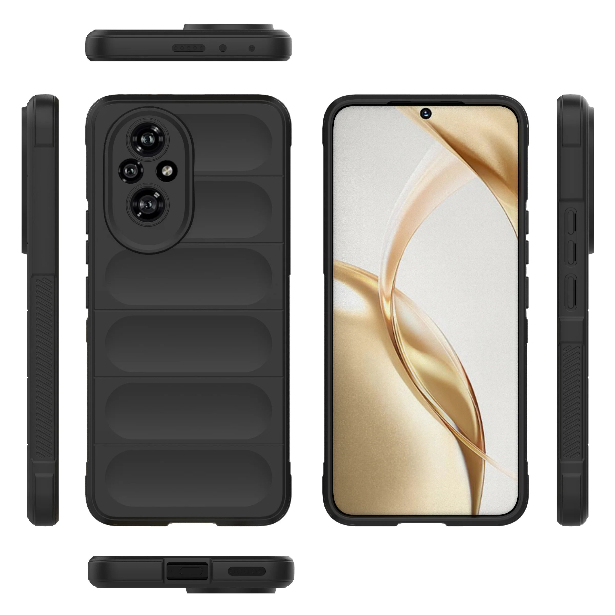 Premium Liquid Silicone Non-Slip Protective Bumper Case - Fashion Classic Design