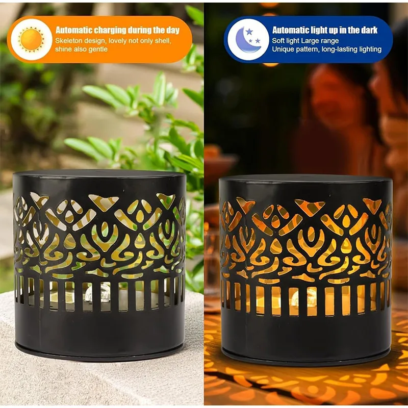 Solar Mandala Wall Light - Outdoor Ambient Decor