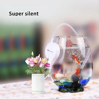 Ultra silent Aquarium air pump Air compressor Oxygen Airpump Single amp Double Outlet 220-240V Adjustable air volume water pump 1