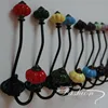 European Ceramic Pumpkin Head Wrought Iron Coat Hook for Hanging Wall Hooks Hangers Door Wall Hangers Home Decoration 2