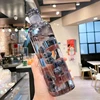 Newest Water Cup Sport Water Bottle With Time Scale Couple Plastic Portable Water Container Anti-drop Outdoor Water Bottle 4