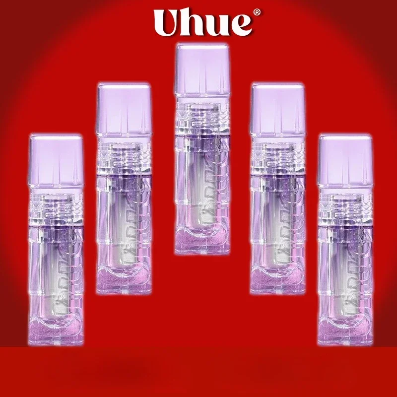 

Uhue Glass Lip Glaze Dudu Lip Gloss Moisturizing Autumn and Winter Whitening Mirror Long-lasting Watery Lipstick