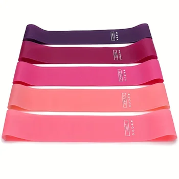 5PC Gradient Fitness Resistance Straps 1