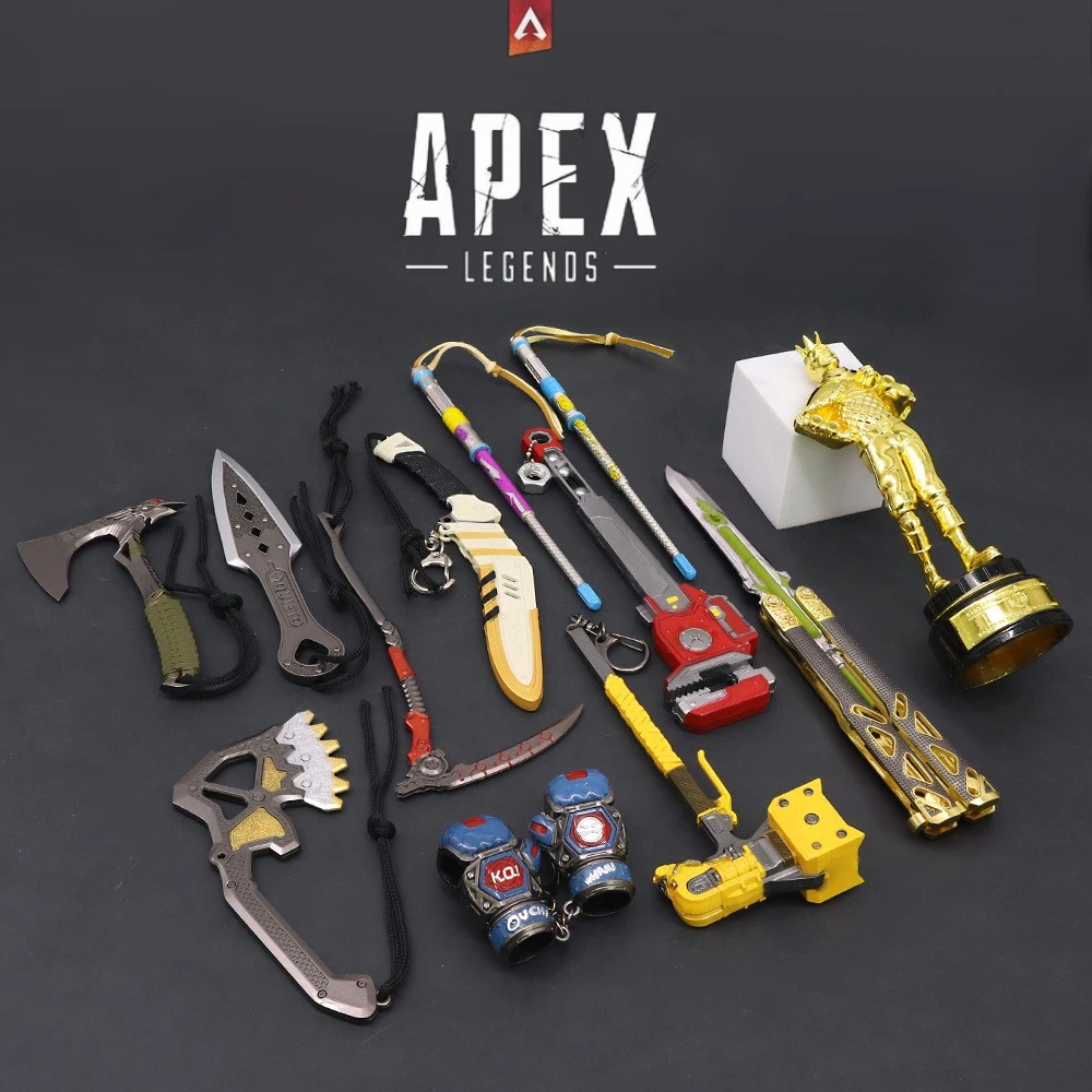 Apex 11pcs/lot Legends Game Heirloom Weapon Model Octane Butterfly Sword  Katana Wraith Kunai Toys For Children Delicate Gift - Toy Swords -  AliExpress