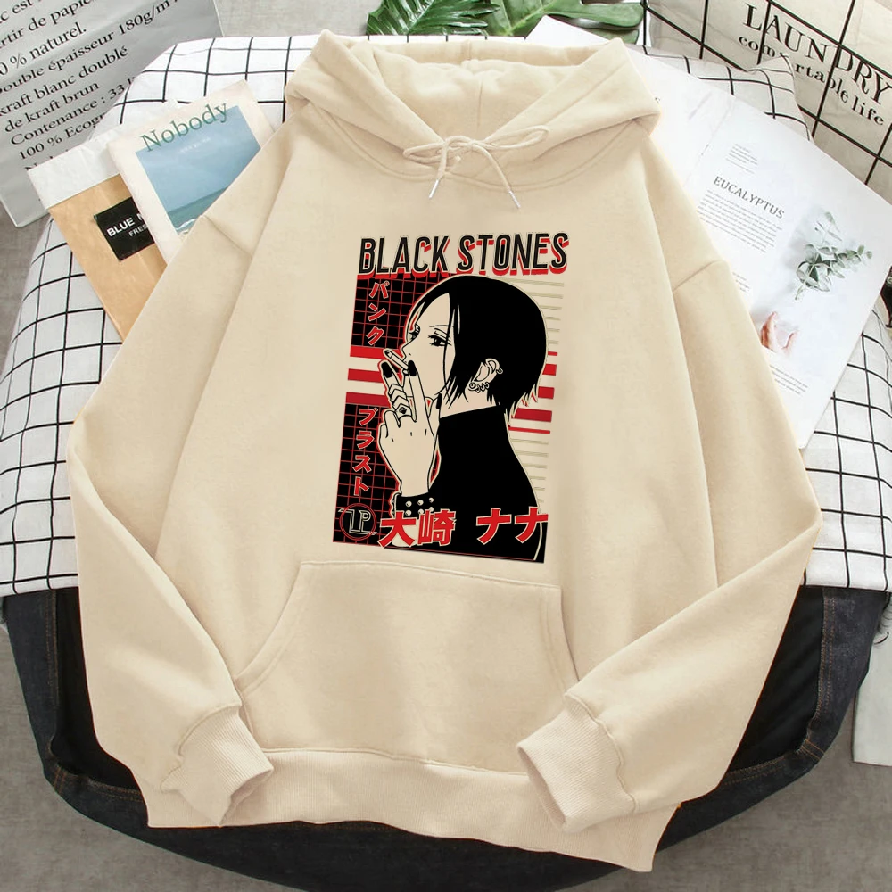 

Nana Anime hoodies women gothic aesthetic anime sweatshirts female harajuku Hood