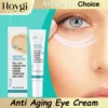 HOYGI Vitamin E Eye Cream Anti Aging Wrinkle Eye Serum Moisturizing Hydration Nourishing Reduce Dryness Firming Fade Fine Lines