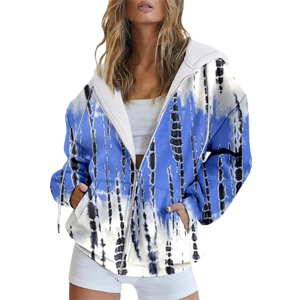 

Spider web is Funny 3D Print Women Sweatshirt Hooded Zippered Cardigan Hip Hop Classic Harajuku Autumn Spring Long Sleeved