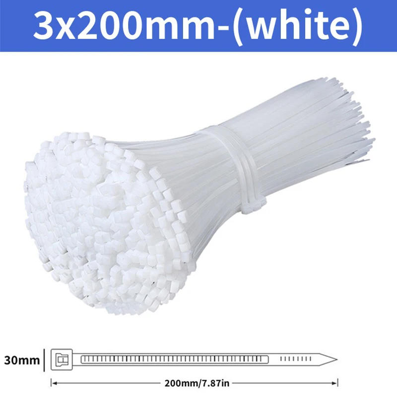 White-3x200mm-L