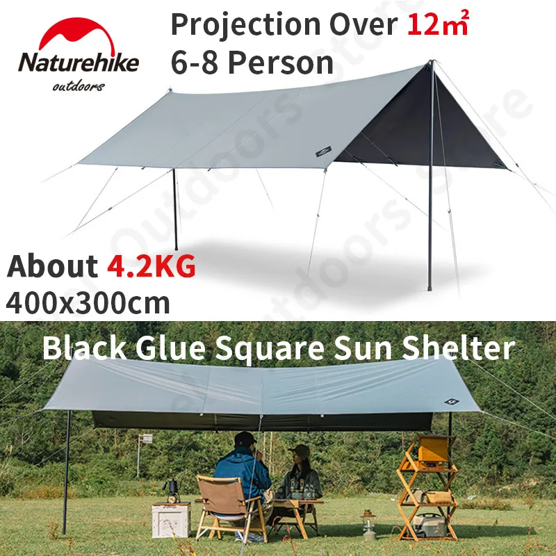 8person Camping Sun Shelter Shadow Area 