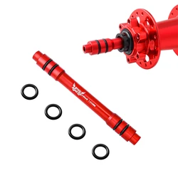 MUQZI Thru Axle to Quick Release Adapter (12 To 9 100mm Red)