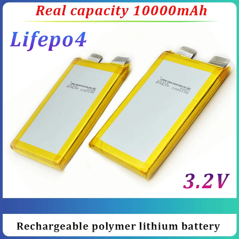 

3.2V 10000mAh Lifepo4 Rechargeable Lithium Iron Phosphate Battery Suitable for 12V 24V 36V Battery Electric Bicycle Power Tools