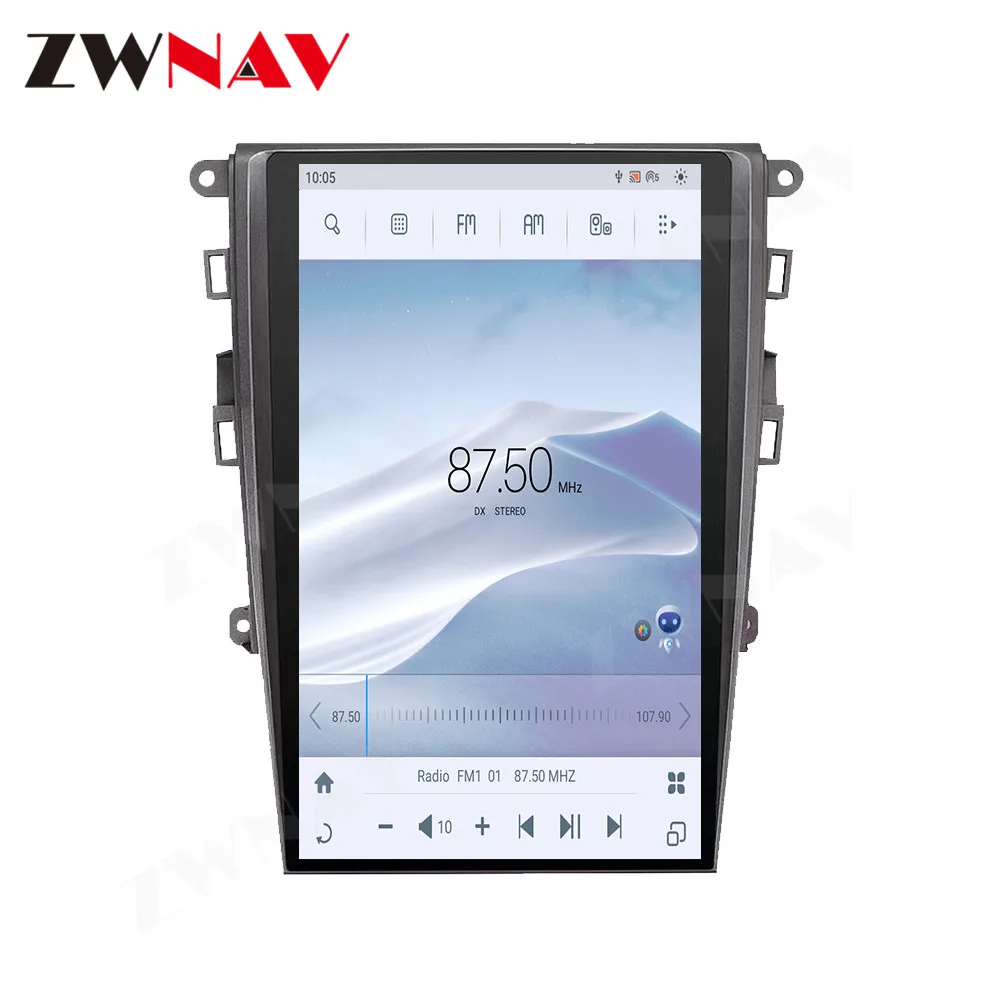 

8+128G Android 11 Car GPS Navigation For Ford Mondeo Fusion MK5 2013-2021 Auto Head Unit Multimedia Player Radio Tape Recorder