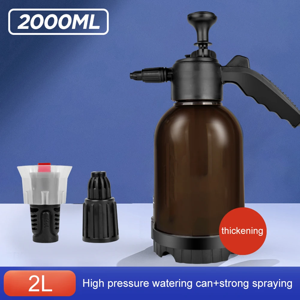 Foam Sprayer 3 Nozzle 1.5 2L Car Wash Foam Watering Can Car Wash Sponge Wash  Towel 30X40CM Drying Cloth Hand Pump Spray Bottle - AliExpress