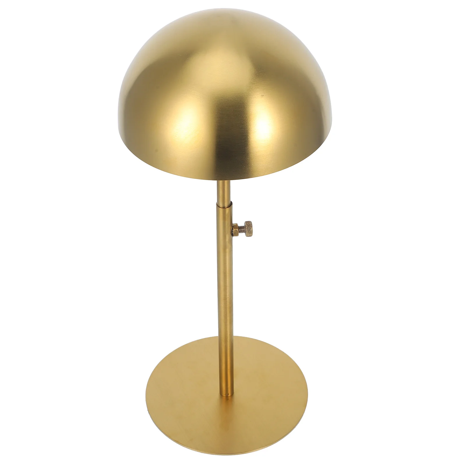 

Hat Display Rack Stand Metal Bracket Window Adjustable Height Desktop Holder for Storage Stainless Steel Tabletop