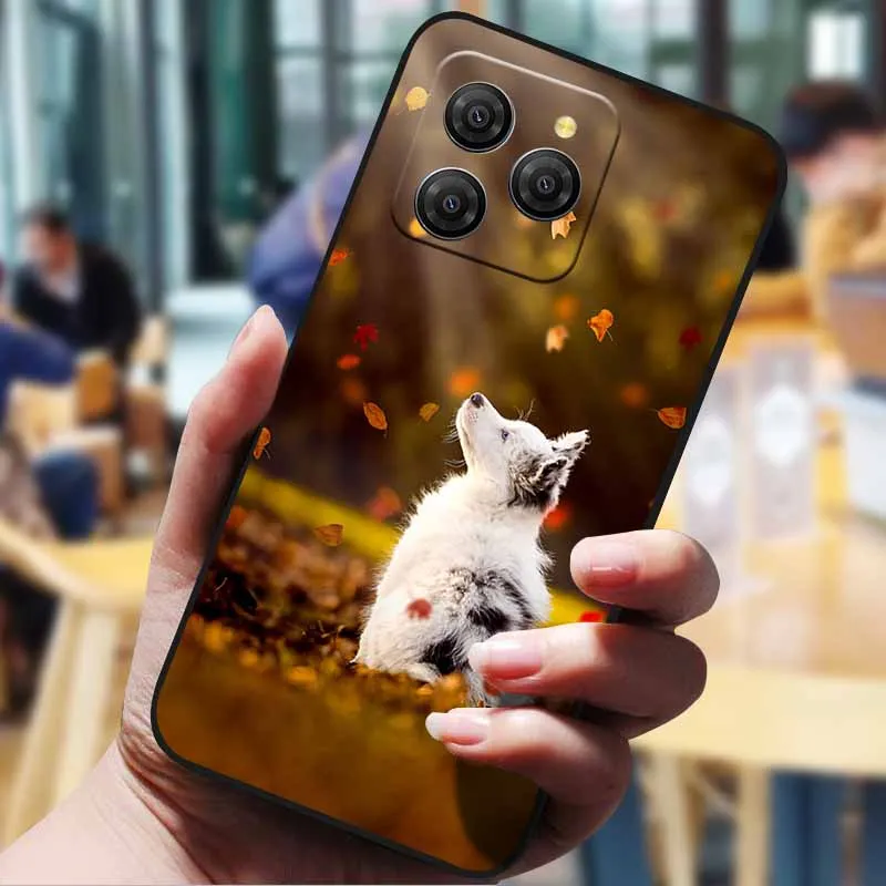 Cartoon Painted Silicone TPU Phone Case - Blackview Shark 9 5G Back Cover Bumper