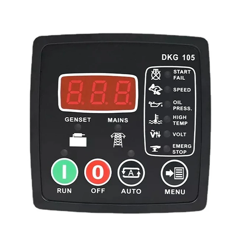 

1 PCS Generator Engine Controller Auto Start Stop Engine Controller Module Panel For Gasoline Engine Generator DKG105