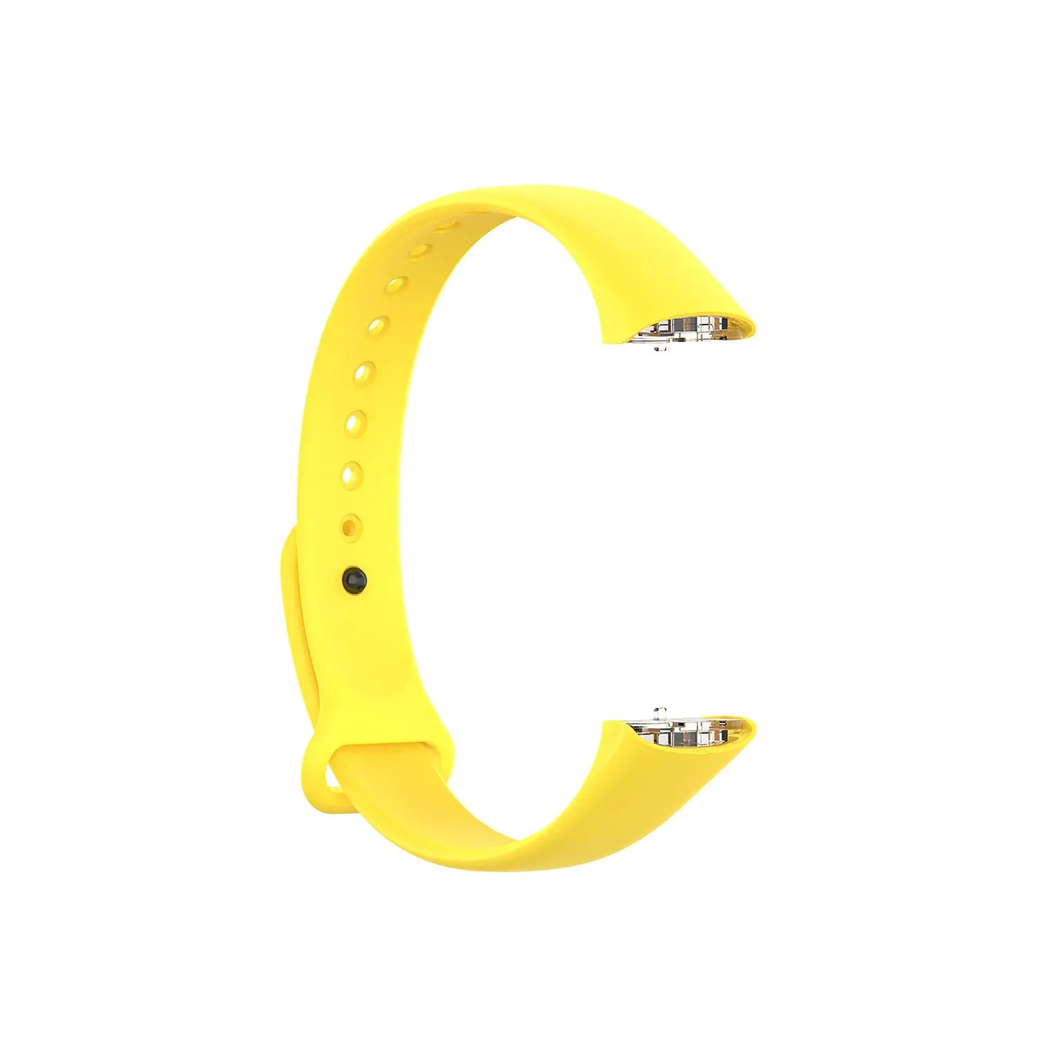 Breathable Soft Silicone Watch Band Replacement with Buckle Strap