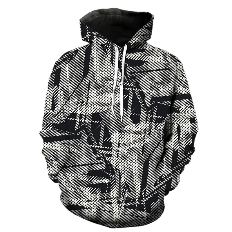 thumbnail image 1 of Sudadera con capucha con estampado geométrico abstracto en 3D para hombre, sudadera con capucha de moda Harajuku, jersey de manga larga para otoño y primavera, 1 of 5
