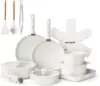 Piece Pots and Pans Set, Nonstick Detachable Handle Cookware, Induction Kitchen Cookware Set with Removable Handle, 1
