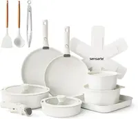 Piece Pots and Pans Set, Nonstick Detachable Handle Cookware, Induction Kitchen Cookware Set with Removable Handle, 1