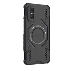 Custodia per telefono con armatura magnetica avanzata, ricarica wireless e dissipazione del calore - Copertura protettiva antiurto e paraurti