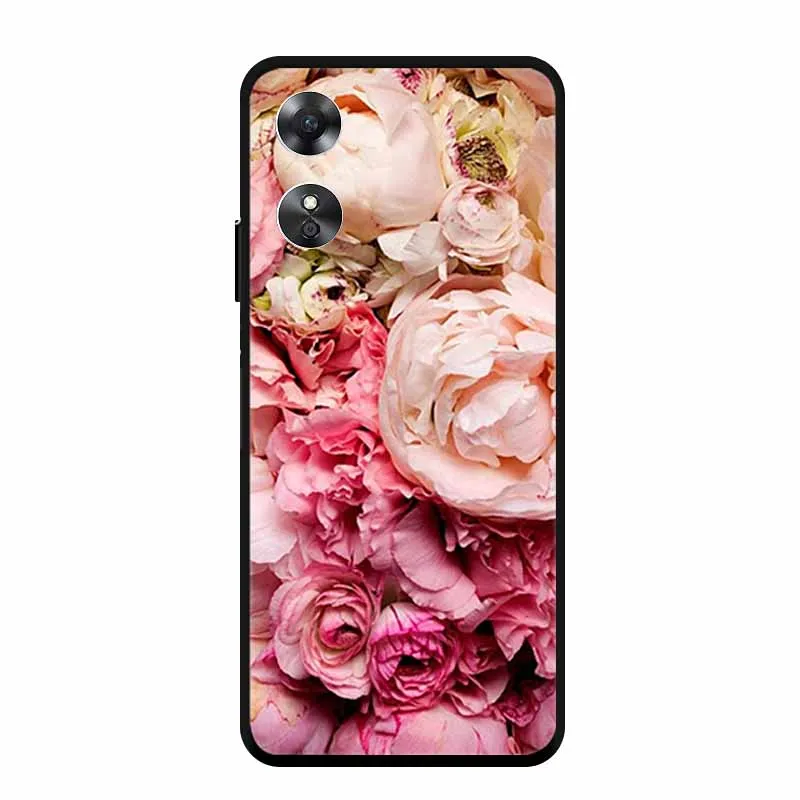 Cool Animal Design Black Edge Silicone Soft Phone Cover Case