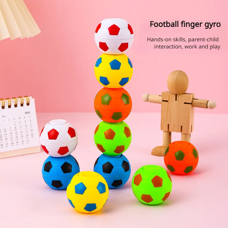 5 pc mini football, fun and entertainment football toy, stress relieving toy mini finger toy children's gift