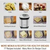 29-in-1 SMART Bread Machine with Gluten Free Setting 2LB 1.5LB 1LB Bread Maker Machine 4
