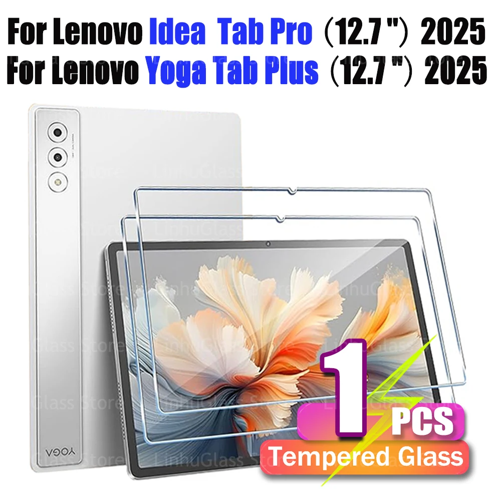 12.7 HD Clear Tempered Glass Screen Protector