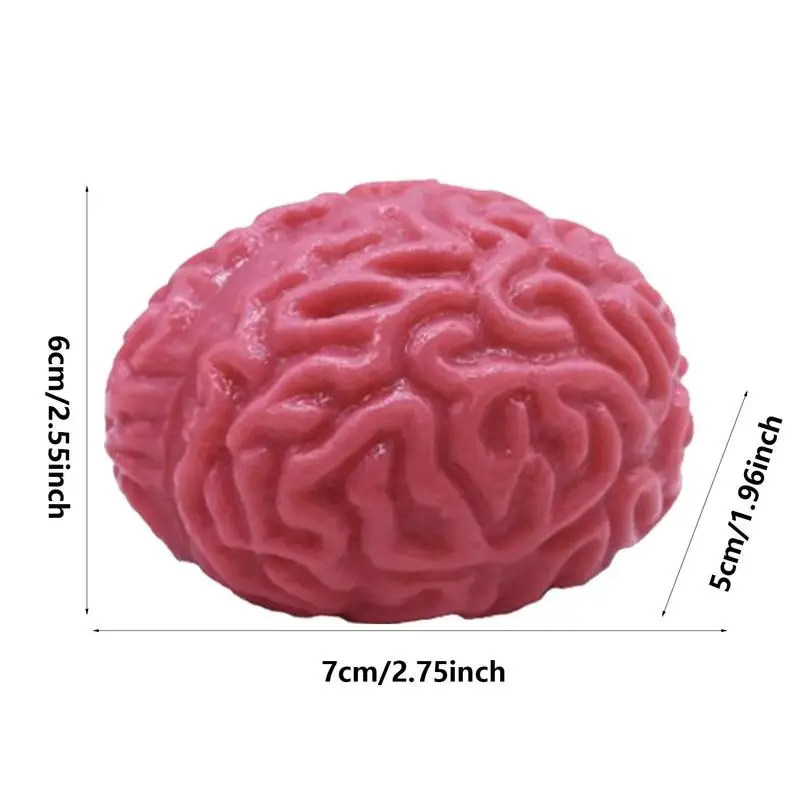 TPR Fidget Toy Brain Squishy Squeeze Toy Anti Stress Flippy Cool Stuff Kids Anxious Relief Toy for Kids Adult 6