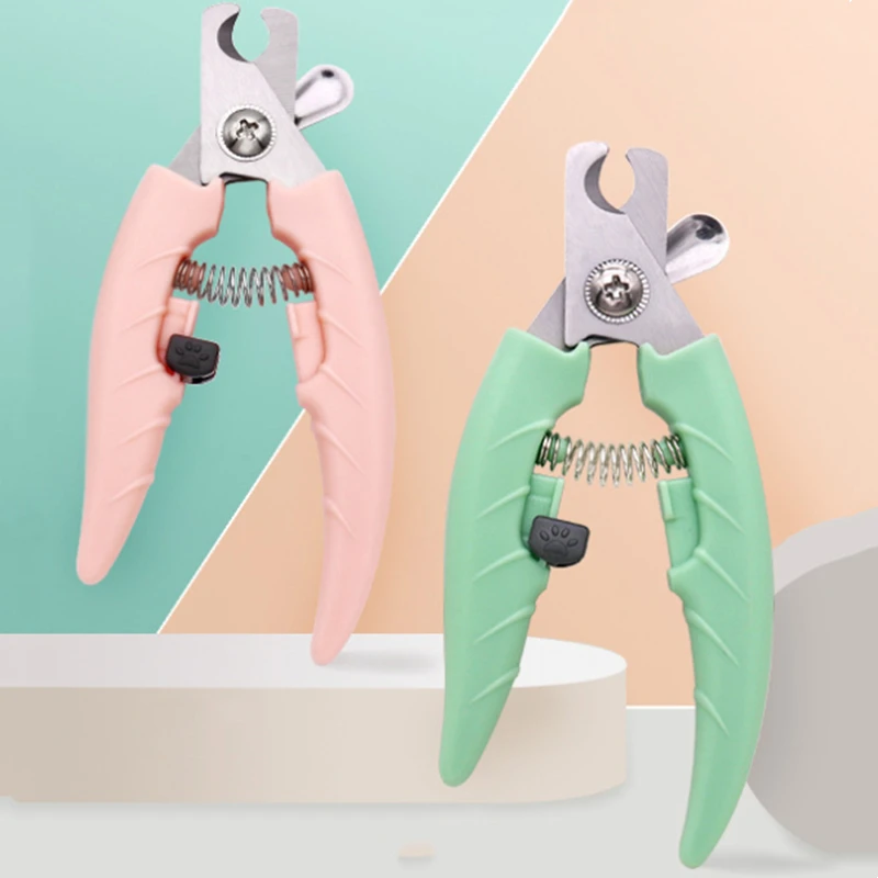 New Dog Nail Clipper Scissors Kitten Nail Toe Claw Clippers Trimmer Labor-Saving Grooming Tools for Animals General Pet Supplies 3