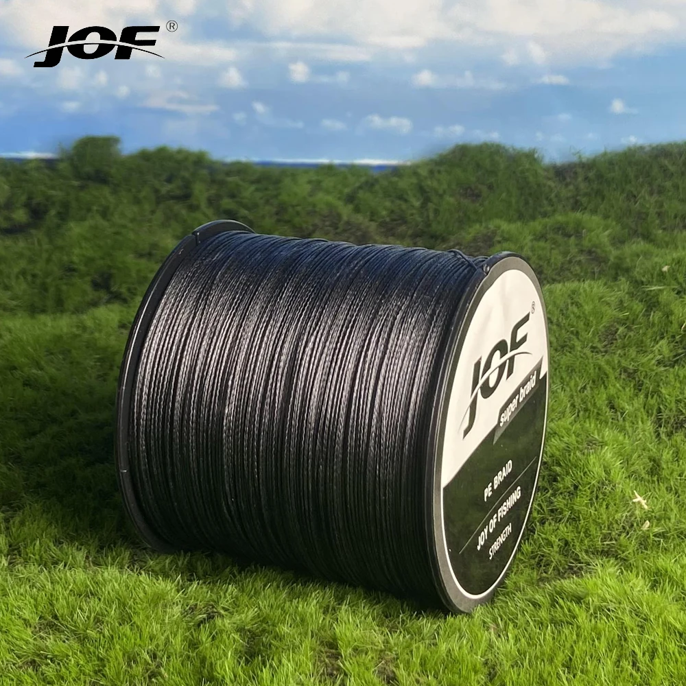 Jof 8เส้น1000เมตร500เมตร300เมตรเอ็นตกปลาปลาคาร์พเส้นใย PE ถักด้าย X8ทออุปกรณ์เสริม20-100LB 1
