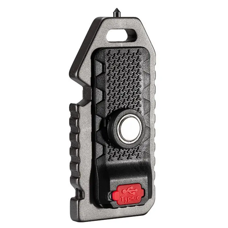 

Мини-фонарики с брелоком, 5 ярких режимов, водонепроницаемый портативный брелок с USB-зарядкой, водонепроницаемые мини-фонари для пеших прогулок