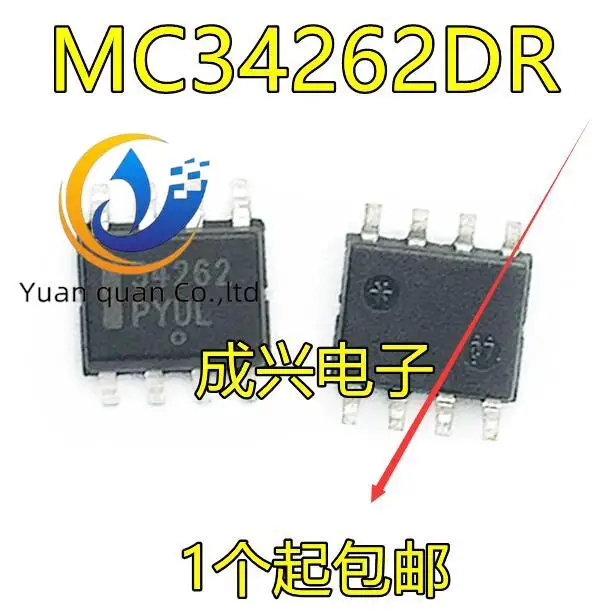 

30pcs original new MC34262DR2G Power Factor Correction Circuit Chip IC SOP8