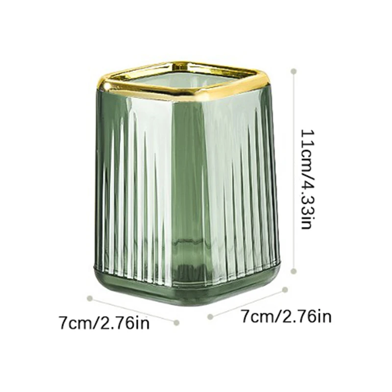 

Luxury Makeup Organizers Desktop Cosmetic Brush Storage Box Office Pen Case Make Up Brushes Organizer Lipstick Sundries Holder