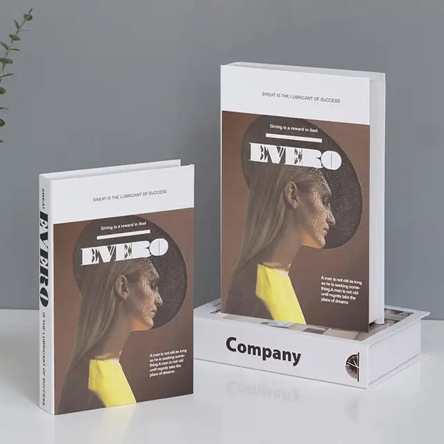 Luxus Hamis Könyv Egyszerű És Modern Kellékek A Dekorációhoz - Image 4