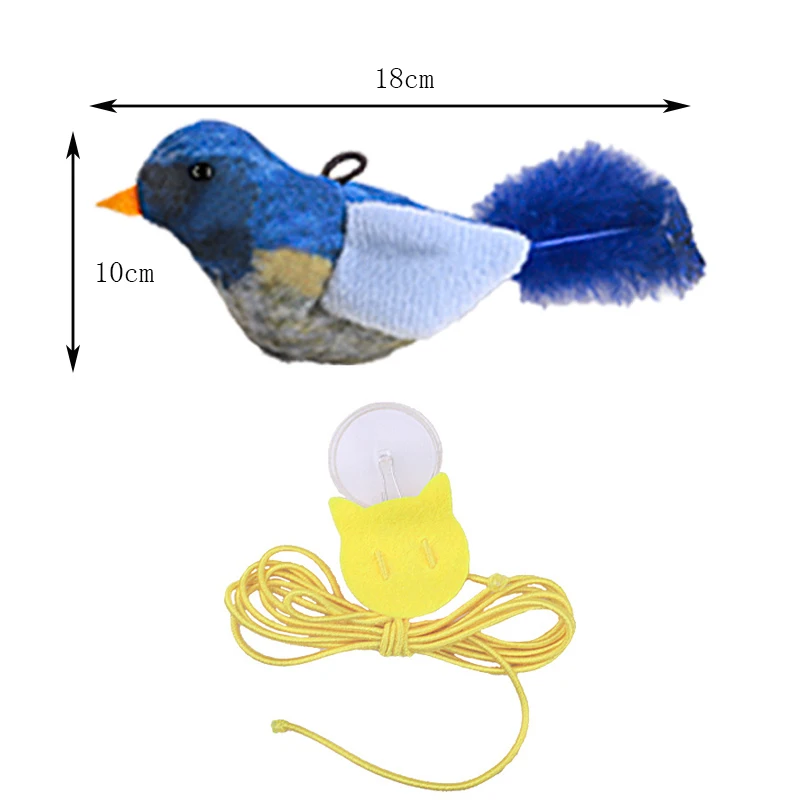 Lifelike Feather Simulation Bird Toy 6