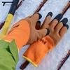 Winter Thickened And Velveted Tire Rubber Wear-resistant Anti-slip Construction Site Labor Protection Gloves Construction Gloves 4