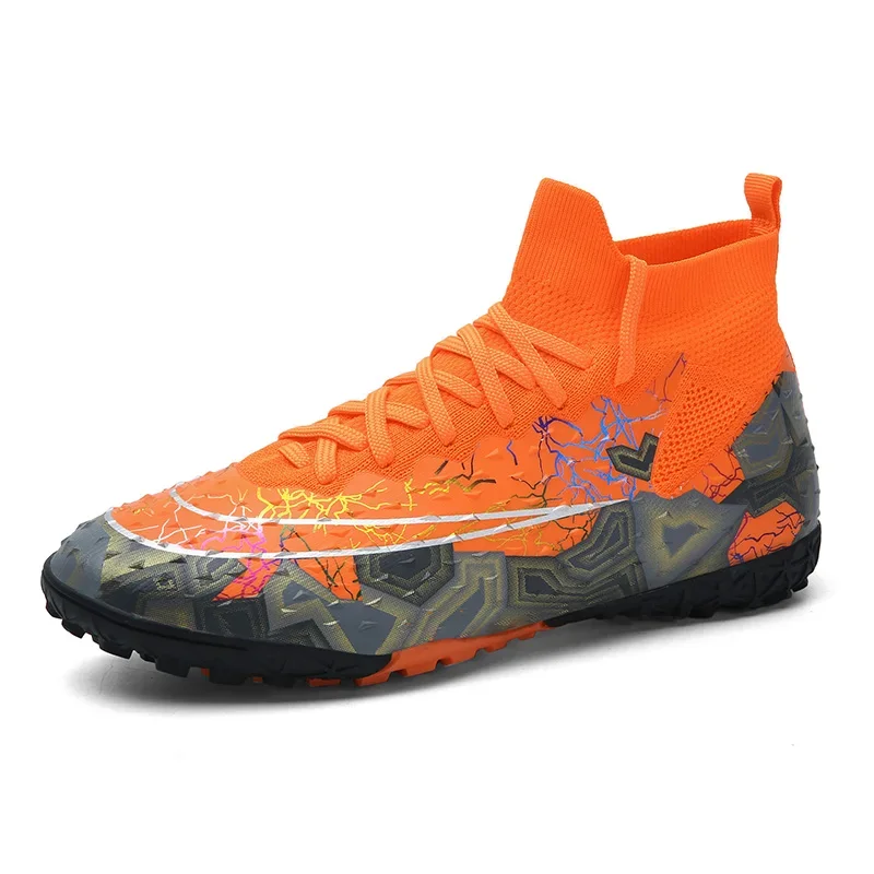 thumbnail image 1 of Botas de fútbol FG/TF para hombre, para entrenamiento en césped, fútbol sala, fútbol sala, botas de fútbol para exteriores para niños, zapatillas profesionales para niños, 1 of 5