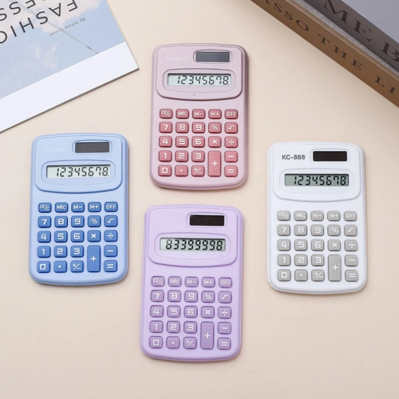 Cute and Fashionable Cartoon Mini Palm-Sized Calculator