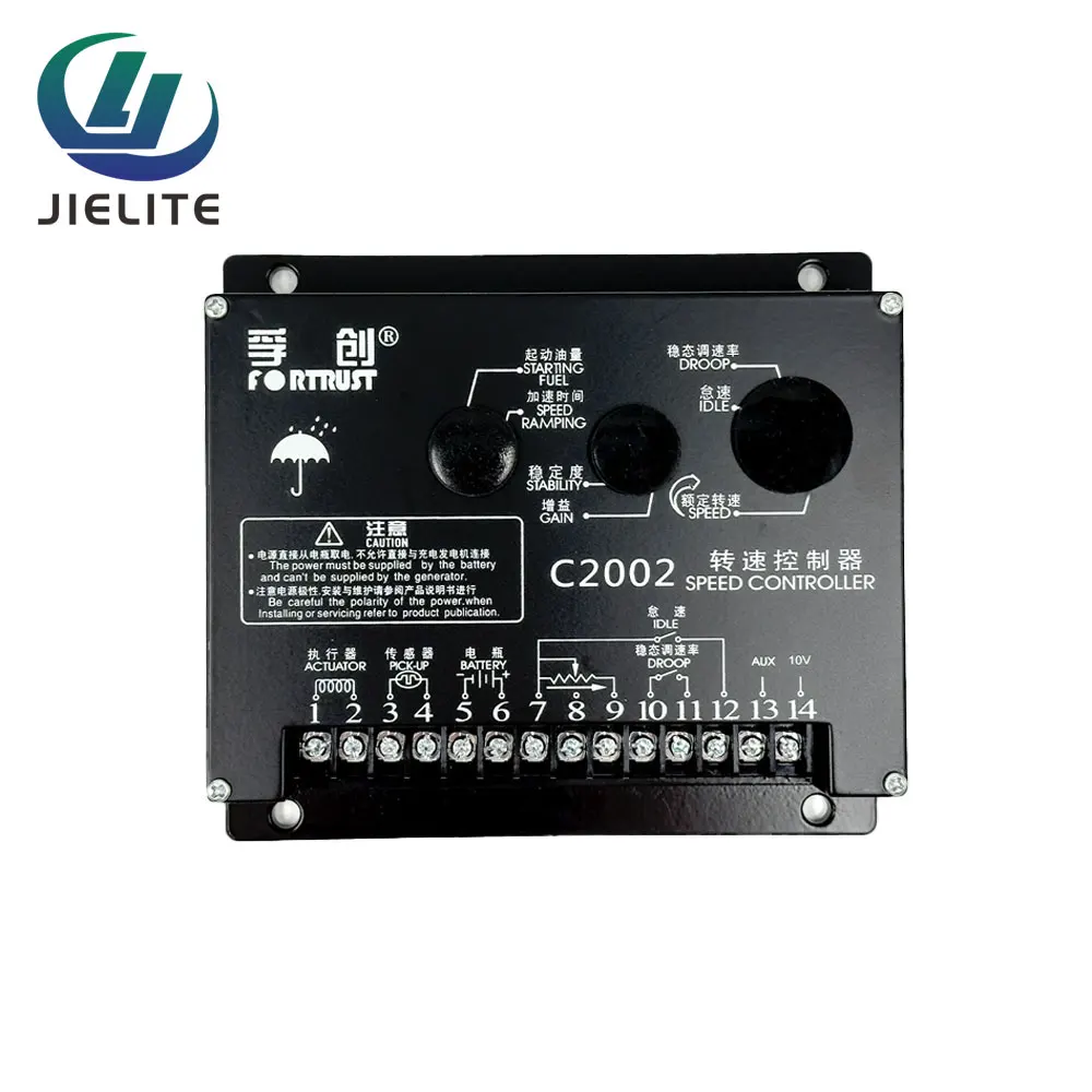 Fortrust C2002 Gruppo Elettrogeno Diesel Regolatore Scheda Di Controllo Della Velocità Motore Cc Smart Board