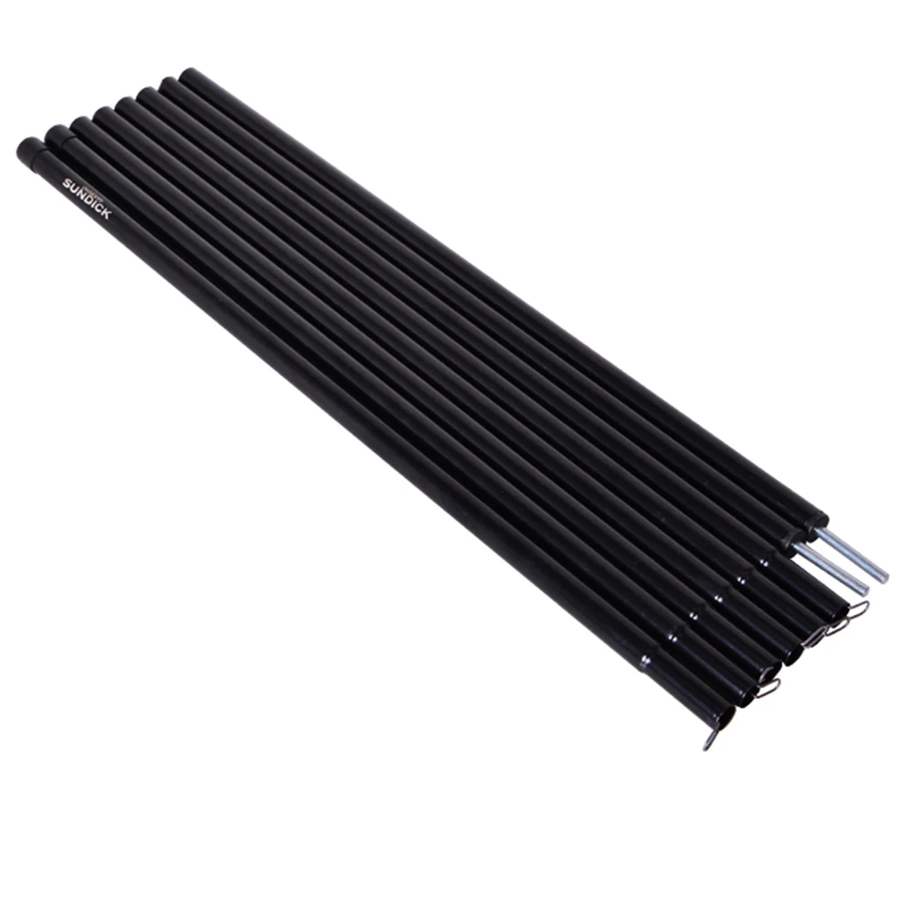 

Practical Outdoor Tent Extension Poles Set of 2 Heavy Duty Construction Ideal for Camping and Outdoor Activities