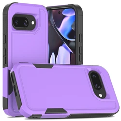 New Fashion Armor Dual Layer Strong Shockproof Protect Cover - Pixel 7 Pro (Purple)