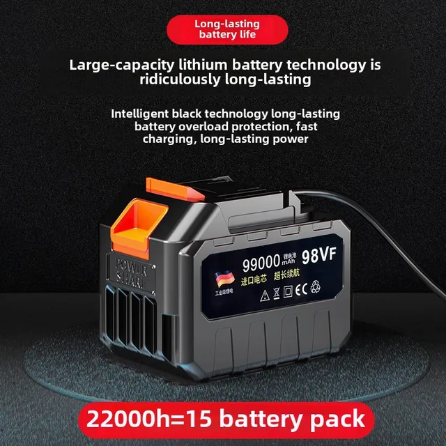 Electric Lawn Mower Small Household Lawn Mower Rechargeable Lithium Battery Multi-function Lawn Mower 4