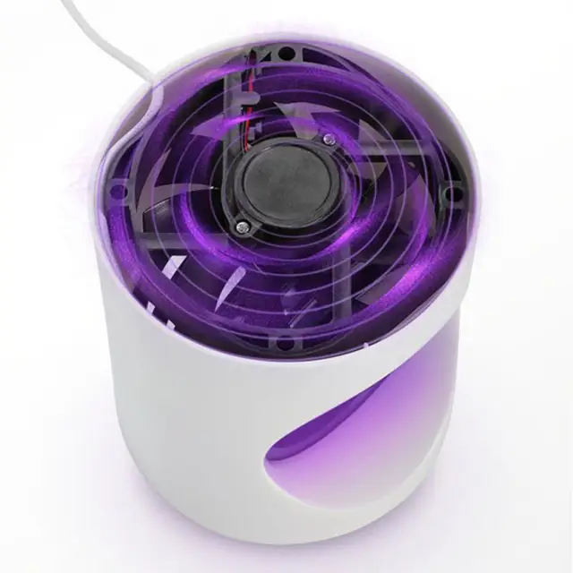 Usb Led Mosquito Gyilkos Lámpa Rovar Légycsapdás -Visszautasító Uv Elektromos Beltéri Szúnyogok Bug Zapper Otthoni Kültéri Rovargyilkos Számára - Image 4