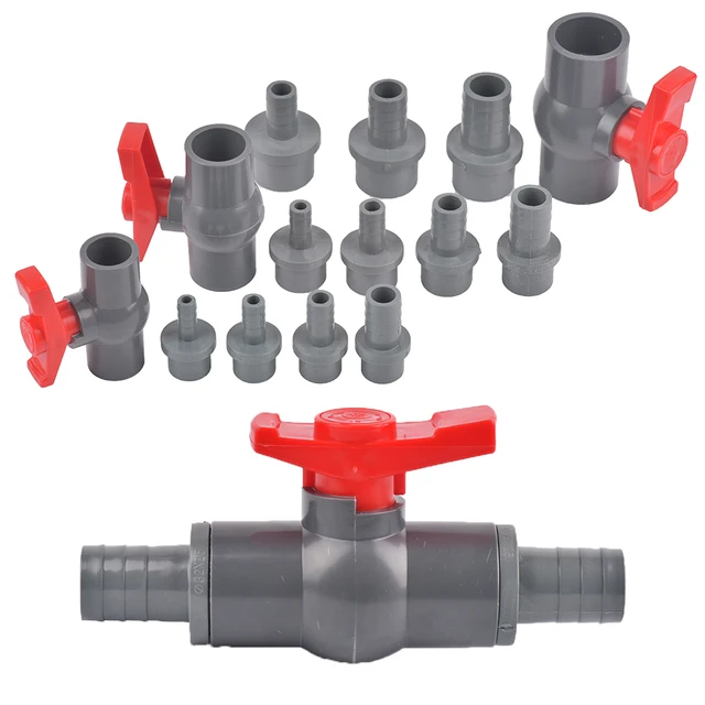 8/10/16/20/25 Mm Pvc Tömlő Csatlakozó Gyors Csatlakozó1/2 ”3/4”/1 Hüvelykes Kemény Cső Műanyag Pagoda Ízületi Adapter Csőszerelvények