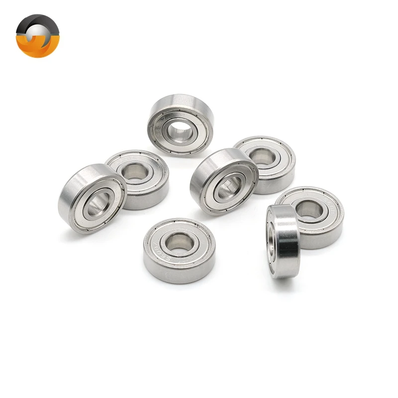 S608ZZ Bearing 10PCS ABEC-7 8*22*7 mm Stainless Steel Ball Bearings S608Z S608 Z ZZ