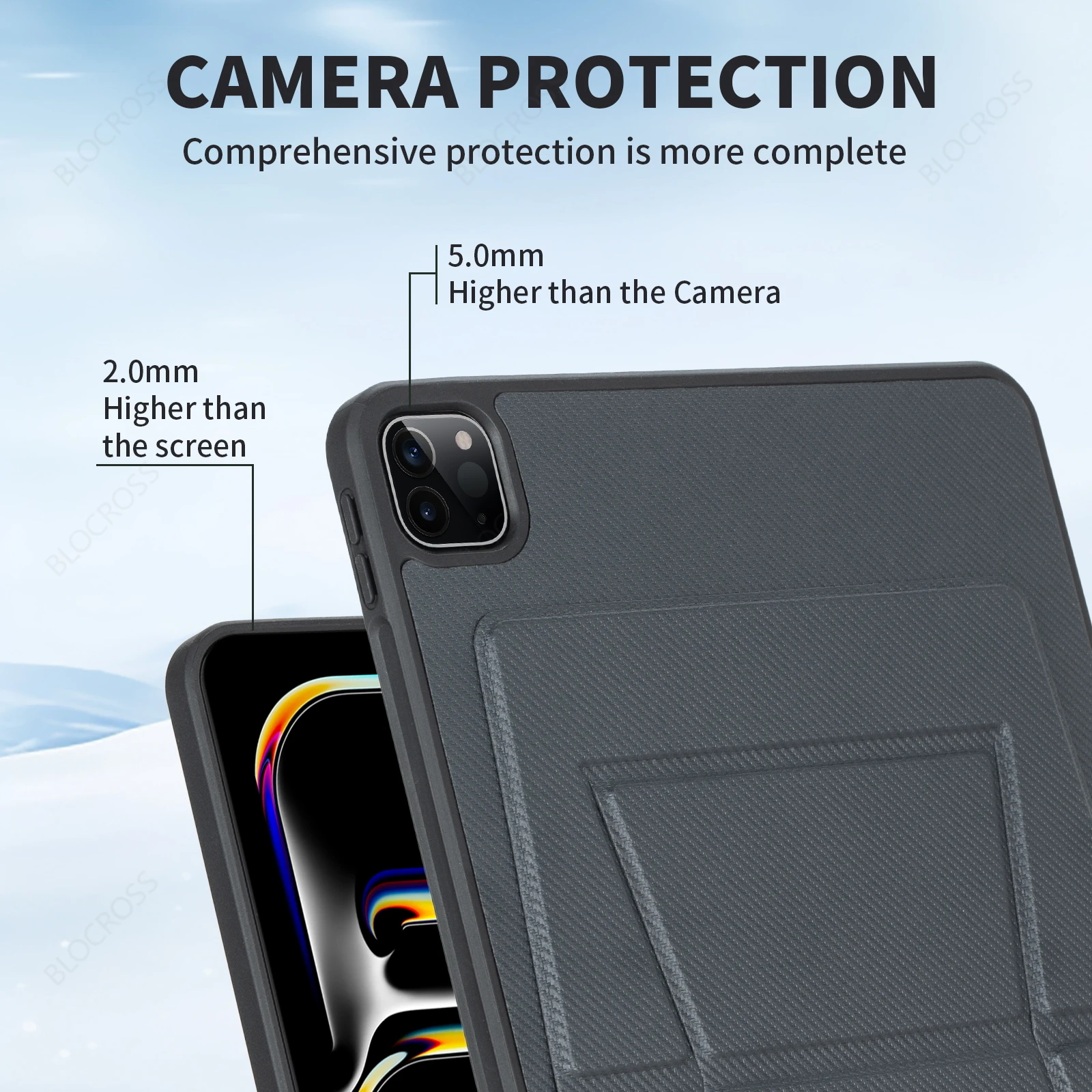 Sleek Magnetic Tablet Case with Stand Feature