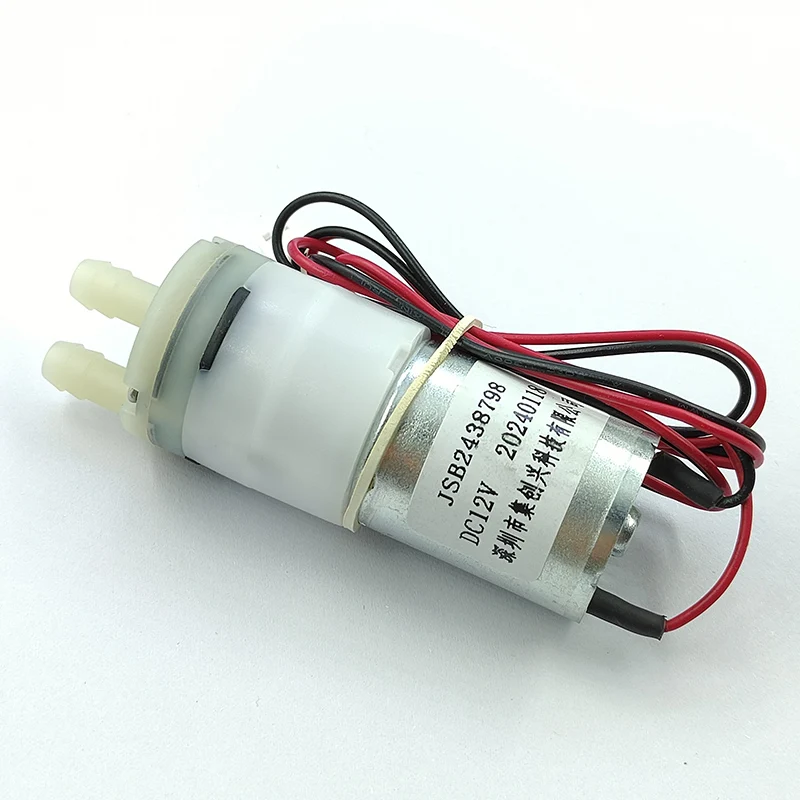 JSB2438798 미니 다이어프램 펌프 12V DC 1L/min 370 모터 자흡식 흡입 워터 펌프 DIY 티 테이블 디스펜서 기계용