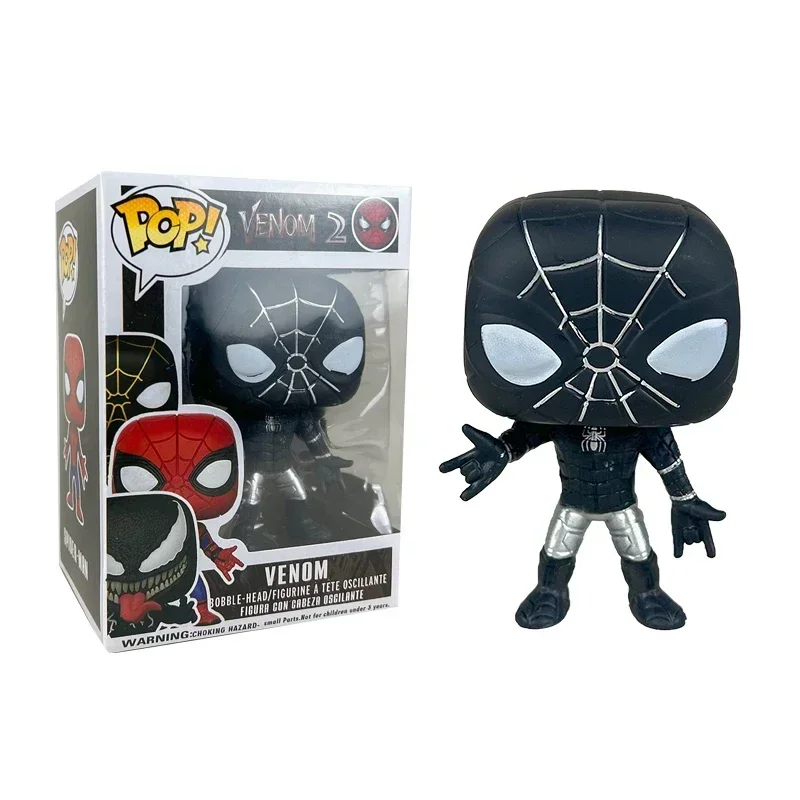 thumbnail image 1 of Figuras de acción coleccionables de Marvel Avengers Hero Venoms Spiderman Anime 2024 Pop, muñecos de PVC, modelos de juguete para niños, regalos de Navidad, 1 of 5
